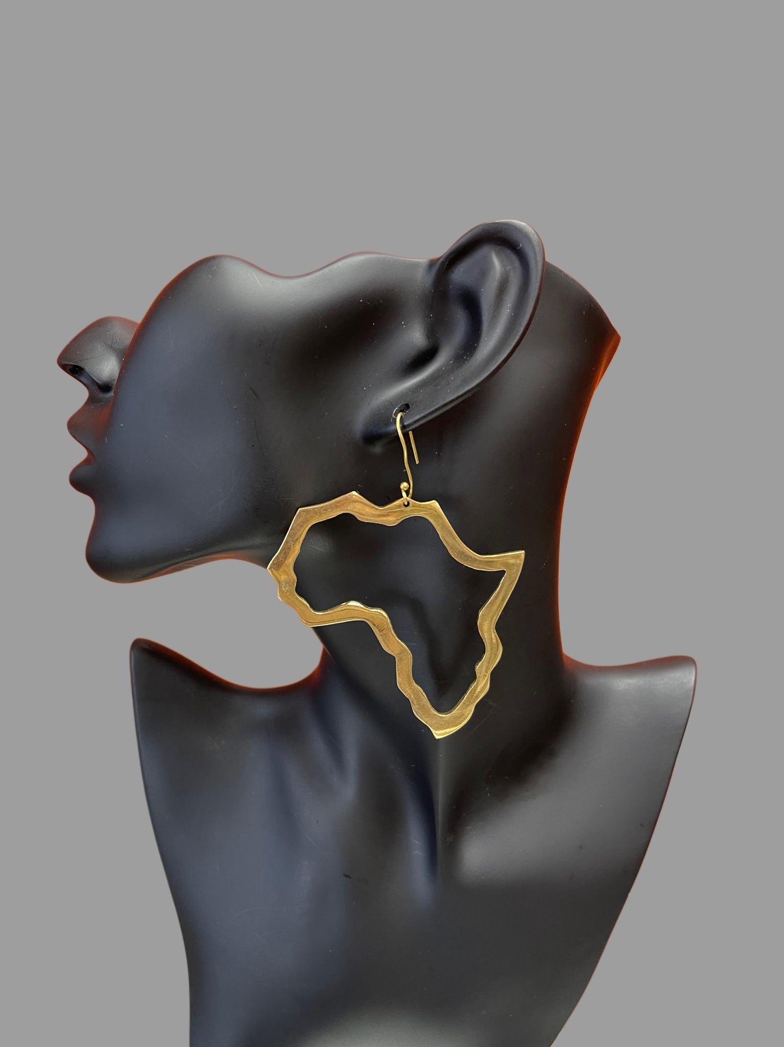 Map Of Africa Earrings